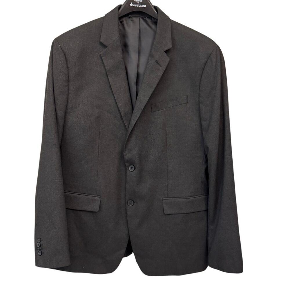 New TED BAKER LONDON Men’s Gray Italian Fabrics Classic Formal Blazer Size 44